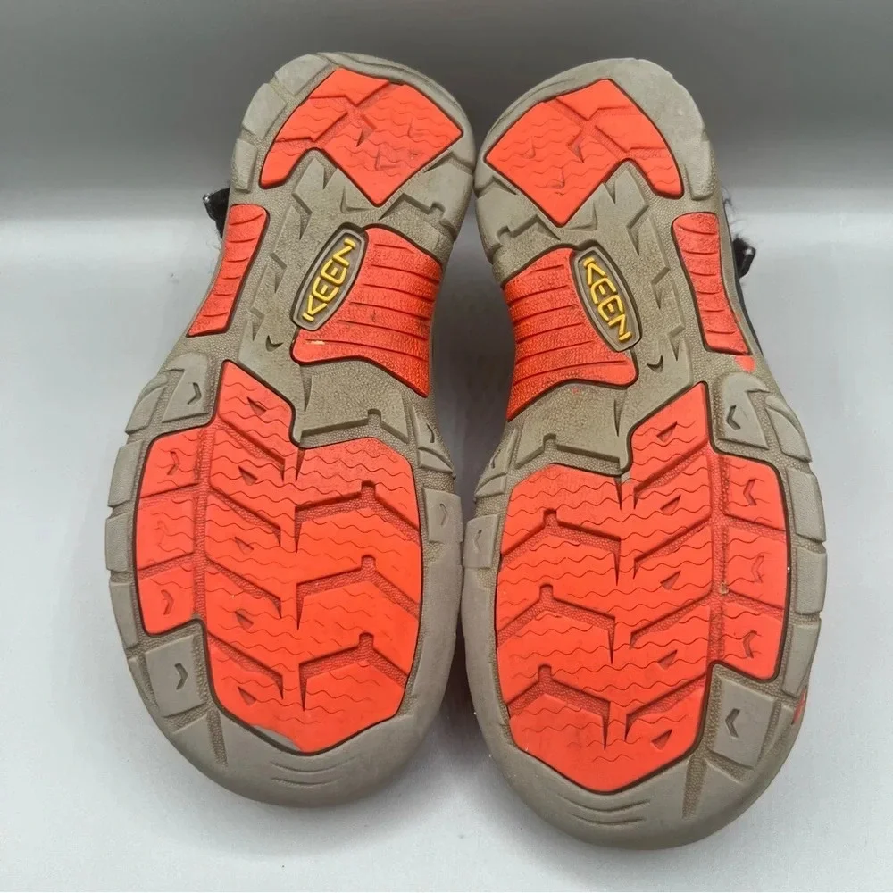 Keen Newport H2 Youth 4 Blue Orange Camo Outdoor Water Sandals